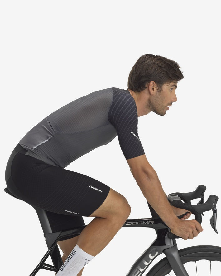 Pinarello Dogma F Short Sleeve Full Zip “Mack Team” Cycling Jersey