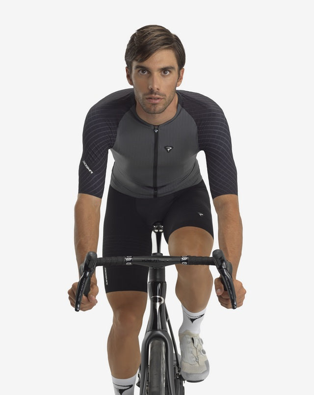 Pinarello Dogma F Short Sleeve Full Zip “Mack Team” Cycling Jersey