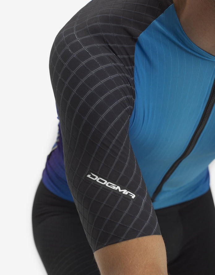 Pinarello Dogma F Short Sleeve Full Zip “Mack Team” Cycling Jersey