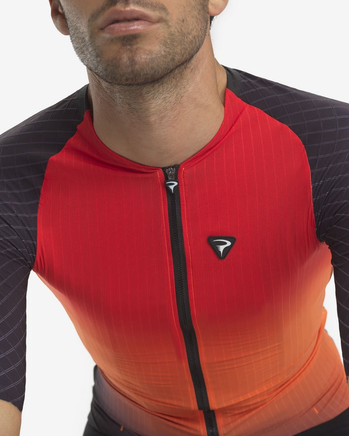 Pinarello Dogma F Short Sleeve Full Zip “Mack Team” Cycling Jersey