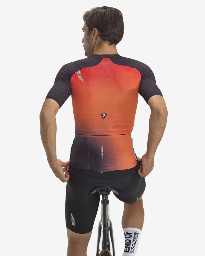 Pinarello Dogma F Short Sleeve Full Zip “Mack Team” Cycling Jersey