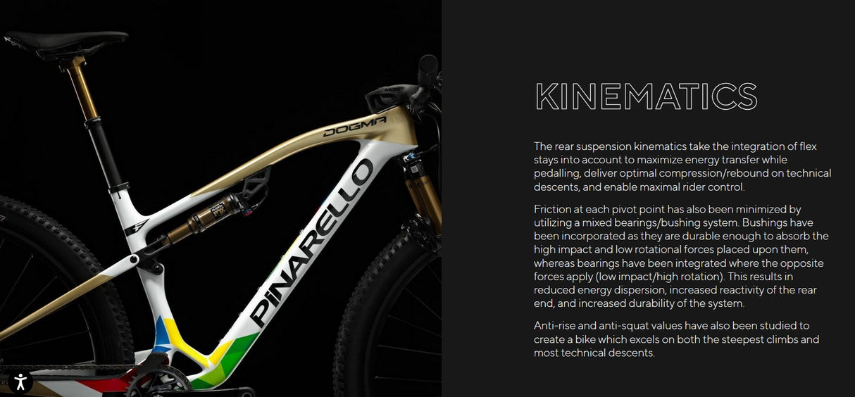 Pinarello Dogma XC SRAM XX SL Eagle 12 Speed Full Suspension Mountain Bike