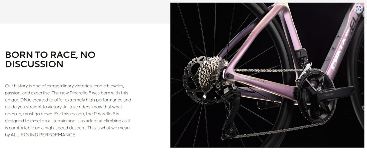 Pinarello F3 Shimano 105 Di2 12 Speed Carbon Road Bike