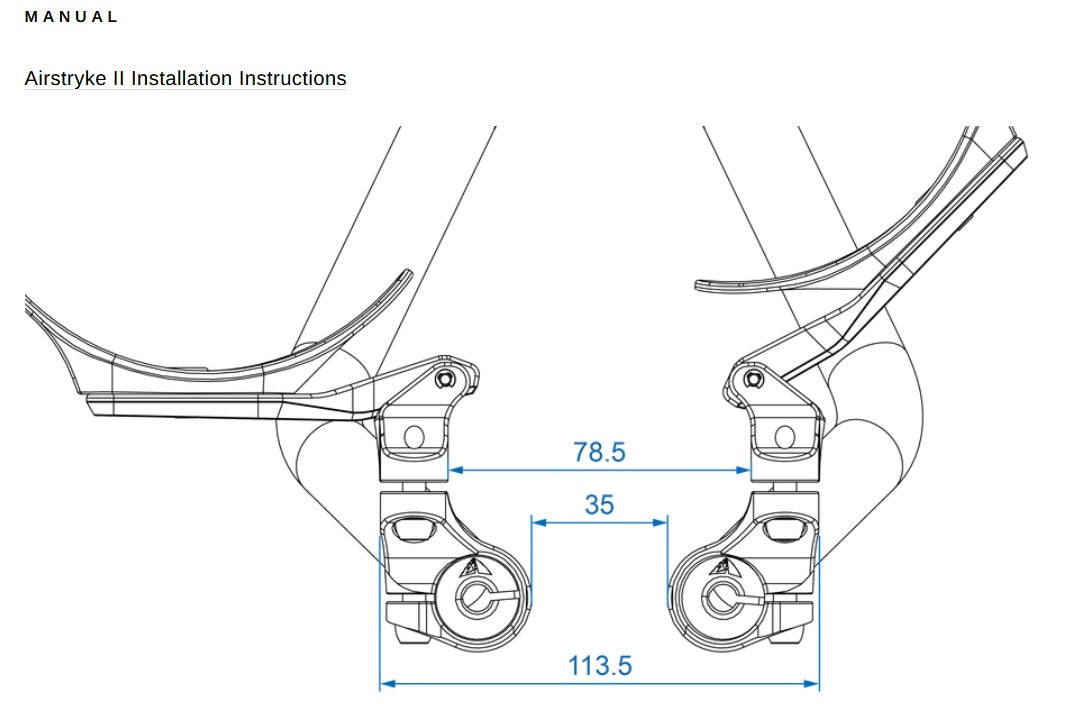 Profile Design Airstryke II Triathlon Aerobar Kit