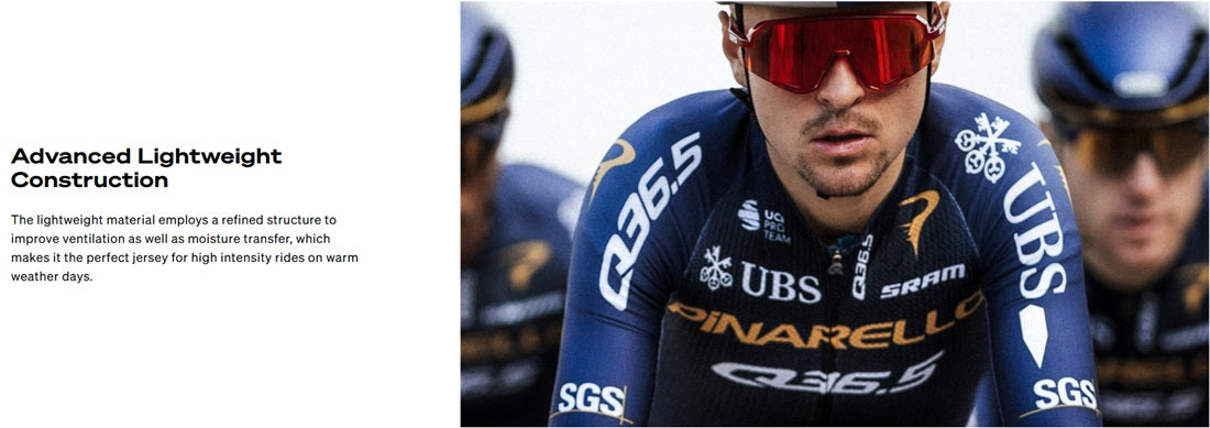 Pinarello Q36.5 Gregarius Clima Pro Cycling Team Jersey