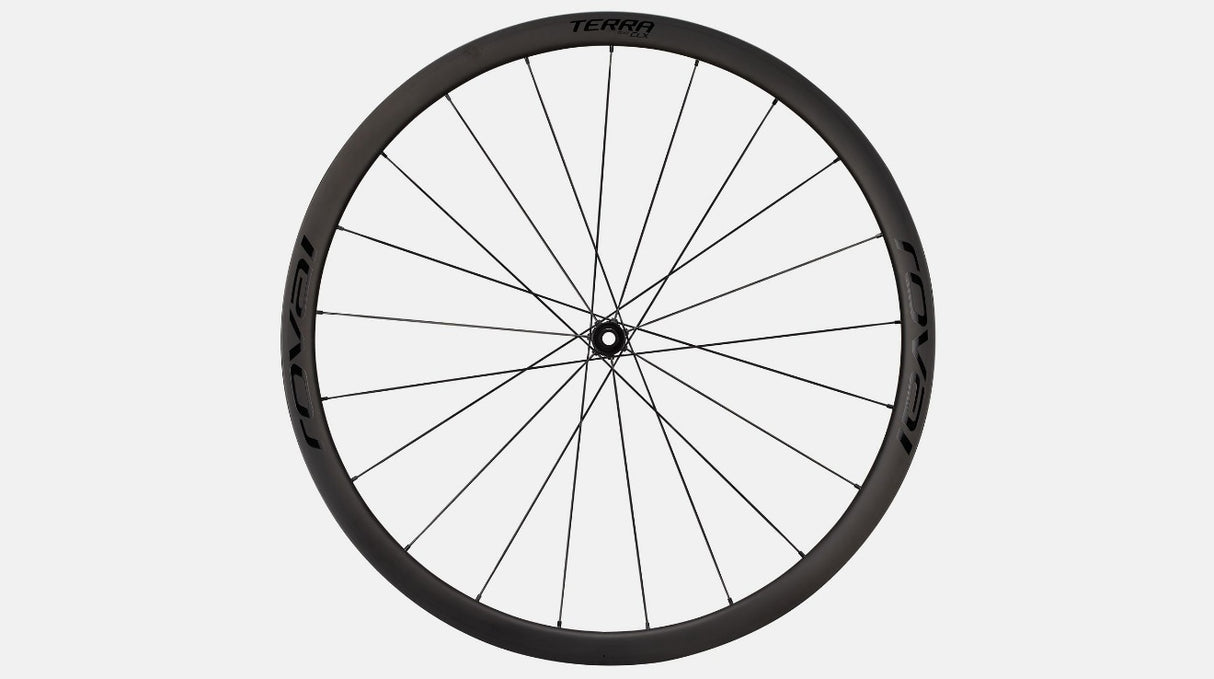 Roval Terra CLX II Carbon Clincher Disc Front Bicycle Wheel - Tubeless Compatible