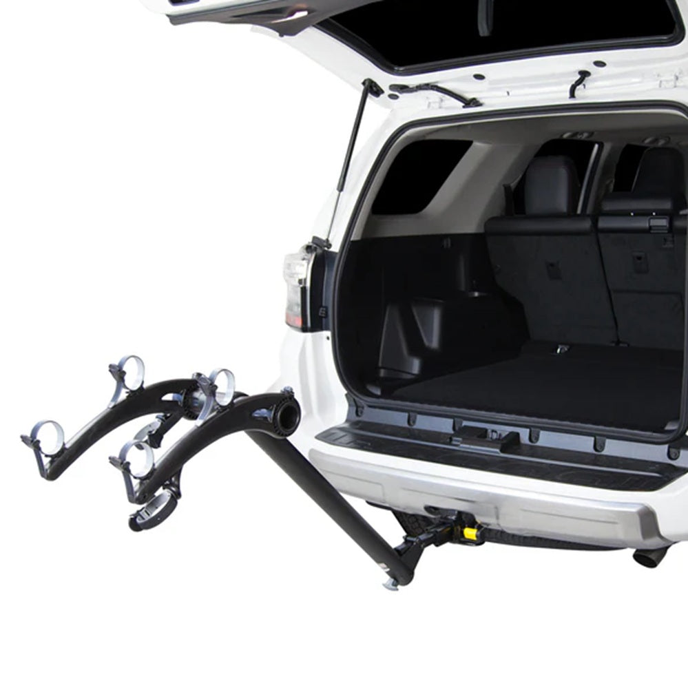 Saris Bones 2-Bike Hitch Rack With Easy Fold Design and Tilting Base