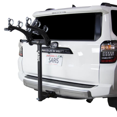 Saris Bones 3-Bike Hitch Rack With Easy Fold Design and Tilting Base