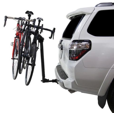 Saris Bones 3-Bike Hitch Rack With Easy Fold Design and Tilting Base