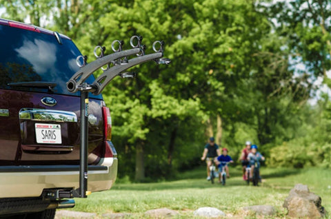 Saris Bones 4-bike Hitch Rack With Easy Fold and Tilting Base
