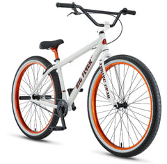 SE Bikes Big Flyer 29 BMX Bike (White/Orange)