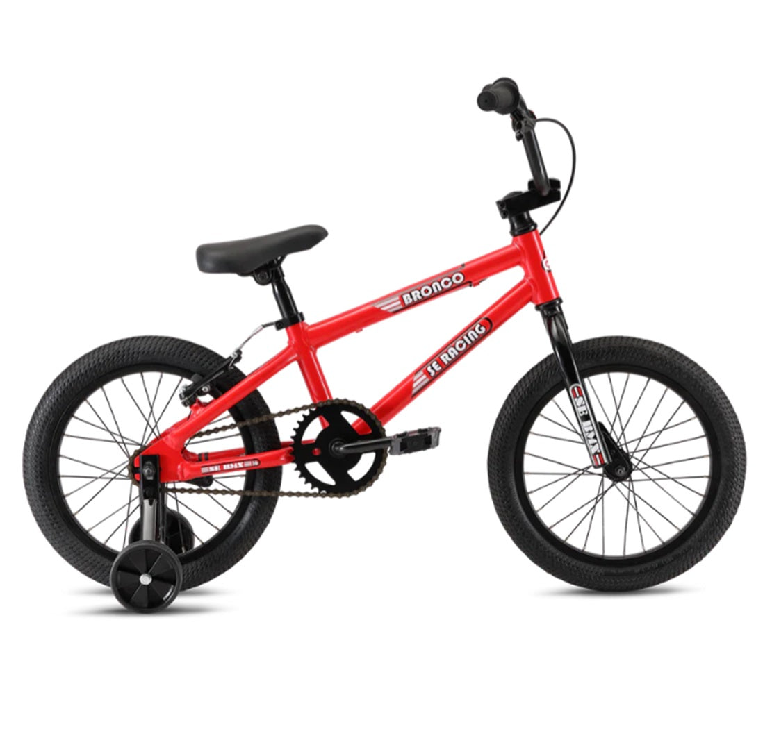 SE Bikes 16" Bronco Kid's Bike (recommended for height 3'4" to 4'4")