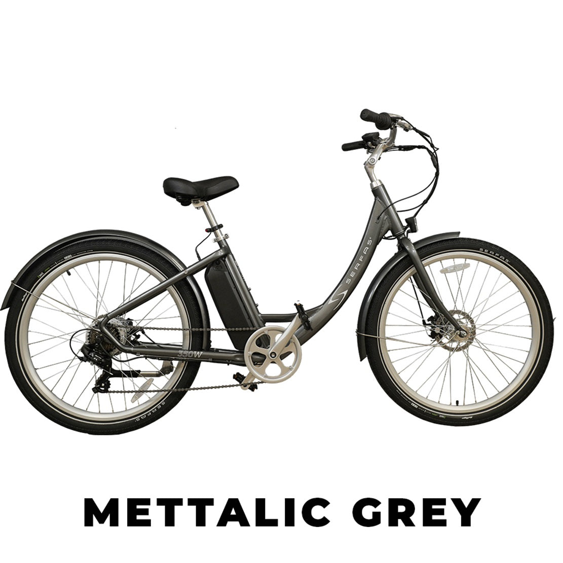 Serfas eDart 350W Step Through E-bike - OneSize