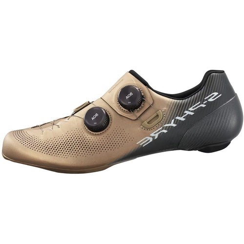 Shimano S-Phyre RC9S Champagne Gold Limited Edition Road Bike Shoe SH-RC903S NEW Champagne Shimano S-PHYRE Shoes Launch for Spring Classics main image 4
