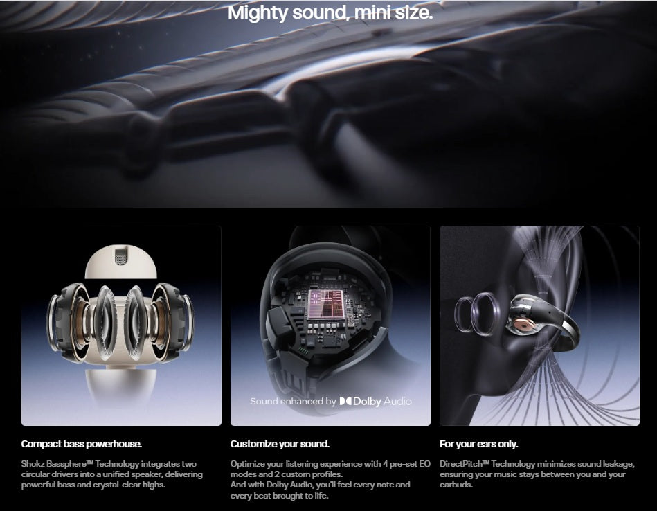 Shokz OpenDots One True Wireless Ear Buds