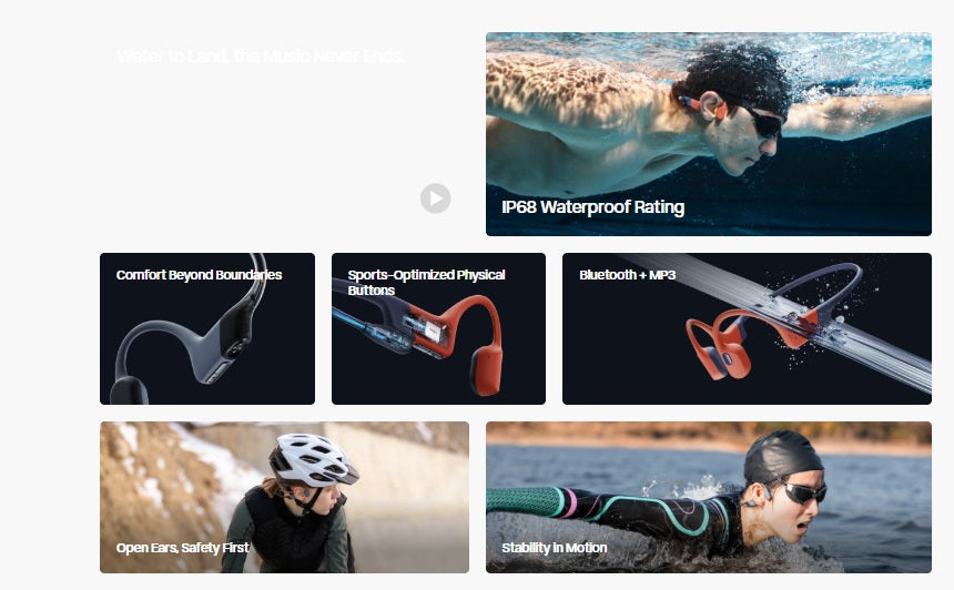 Shokz OpenSwim Pro Wireless Headphones