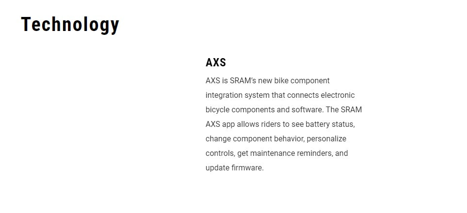 SRAM Red eTap AXS 1X Road Bike Kit