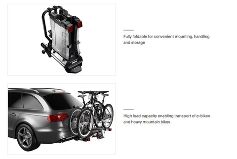 Thule EasyFold XT 2 Bike Hitch Rack