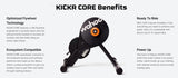 Wahoo KICKR CORE Zwift One Smart Bicycle Trainer