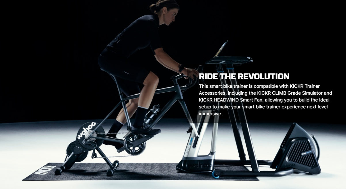 アクセサリー Wahoo KICKR CORE Wahoo KICKR Core w/ Zwift Click and Cog - Trek Bikes