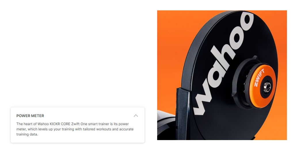 Wahoo KICKR CORE Zwift One Smart Bicycle Trainer – Mack