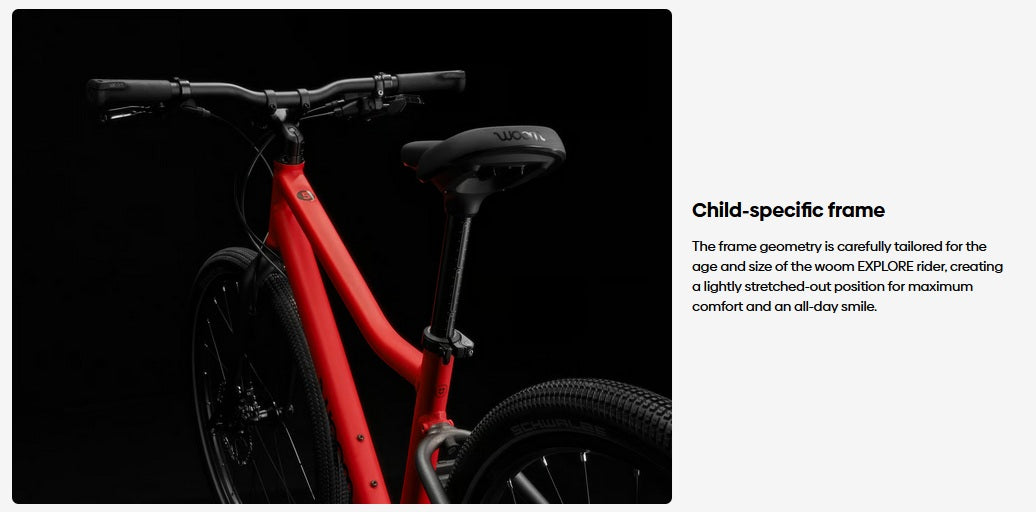 Woom Explore 4 20 Inch 7 Speed Kid's Bike (Recommended for Height 3'9" to 4'3")