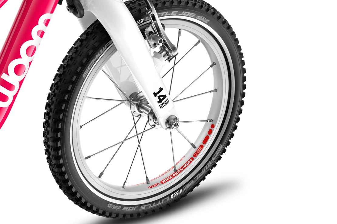 Woom GO 2 14" Kid's Bike (Recommended for height 3'1" to 3"7")