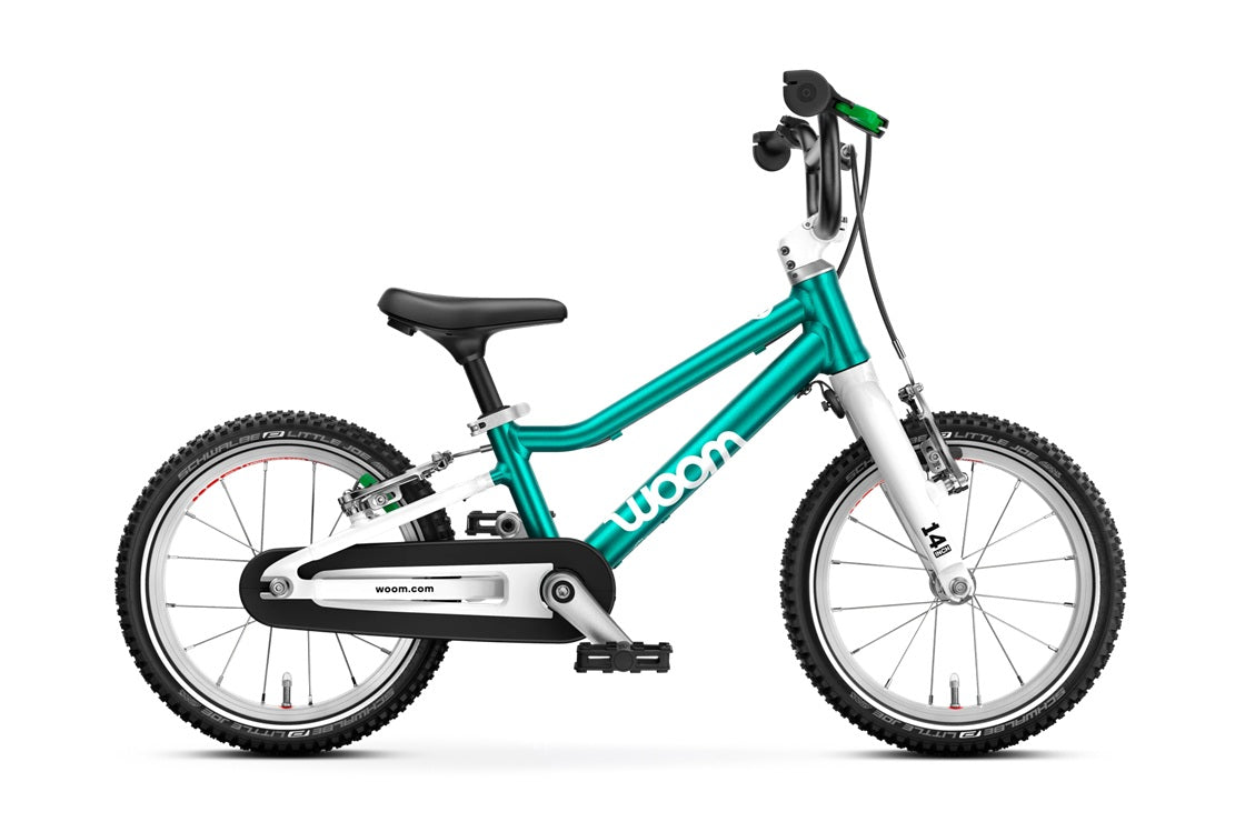 Woom GO 2 14" Kid's Bike (Recommended for height 3'1" to 3"7")