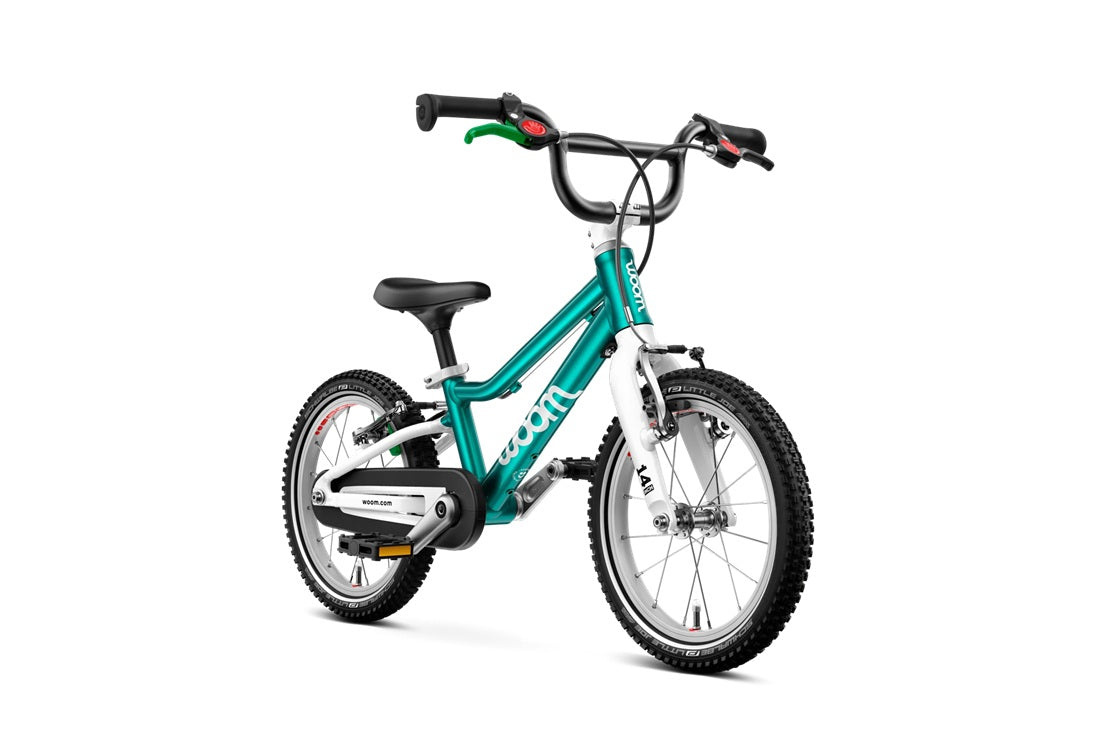 Woom GO 2 14" Kid's Bike (Recommended for height 3'1" to 3"7")