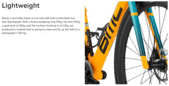 2023 BMC Kaius 01 Three 12 Speed Sram Rival eTap Disc Gravel Bike