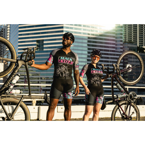 Mack Cycle x ZeFlorist - Women's Bib