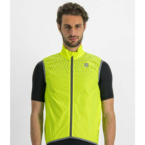 Sportful Reflex Men's Packable Windproof Cycling Jacket, Black