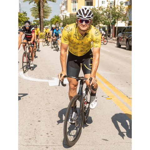 Mack Cycle Happy Riding Men's Bike Jersey
