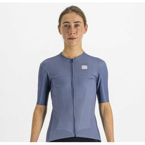 Sportful Women's Checkmate Full Zip Short Sleeve Road Cycling Jersey