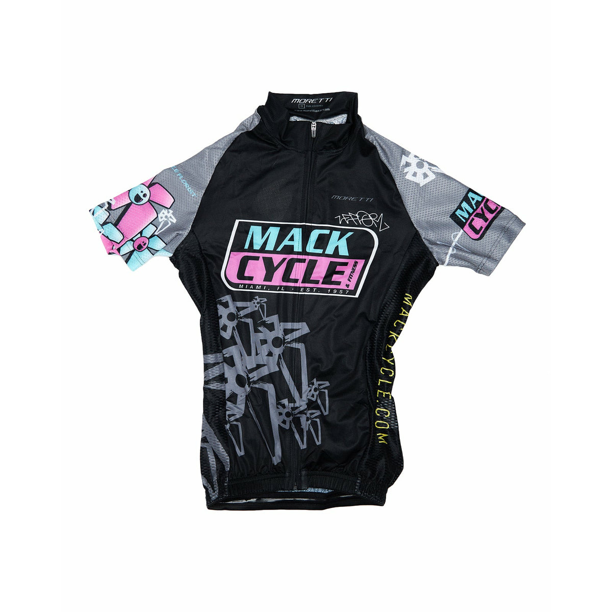 Mack Cycle x ZeFlorist - Kid's Cycling Jersey