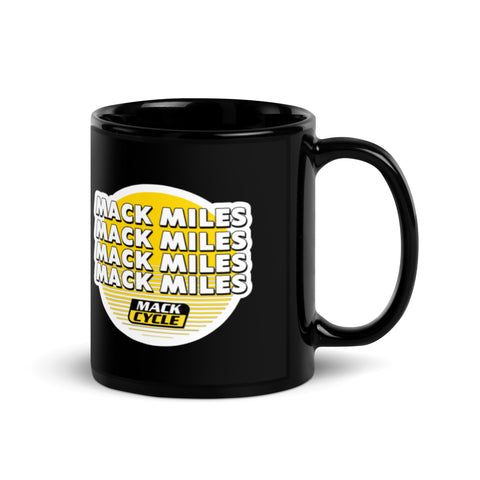 Mack Miles Black Glossy Mug