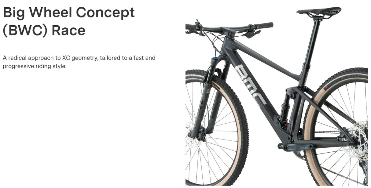 2022 BMC Fourstroke 01 THREE Full Suspension Carbon Mountain Bike