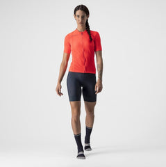 Castelli Anima 3 Short Sleeve Full Zipper Women's Cycling Jersey