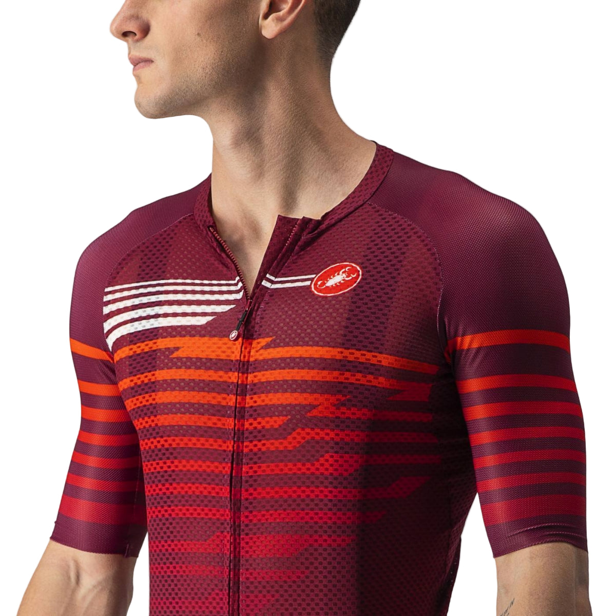 Castelli Climber's 3.0 Full-Zip Short Sleeve Bicycle Jersey
