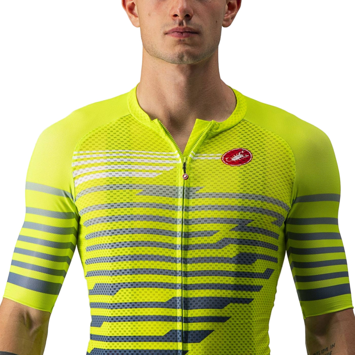 Castelli Climber's 3.0 Full-Zip Short Sleeve Bicycle Jersey