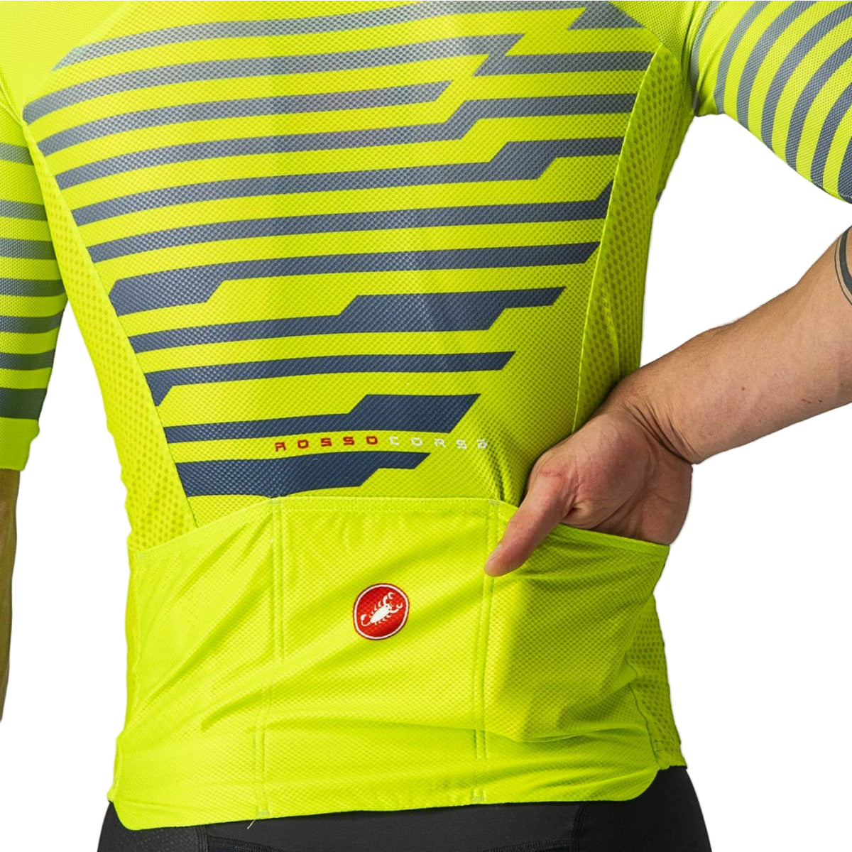 Castelli Climber's 3.0 Full-Zip Short Sleeve Bicycle Jersey