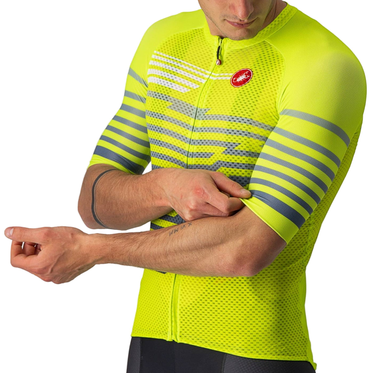Castelli Climber's 3.0 Full-Zip Short Sleeve Bicycle Jersey