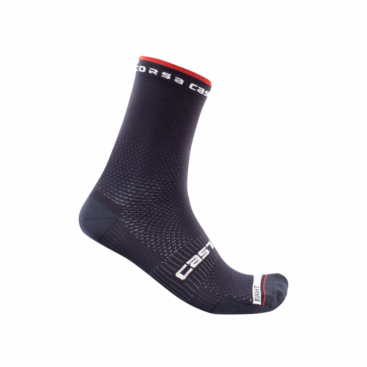 Castelli Rosso Corsa Pro 15 Cycling Sock - SavileBlue