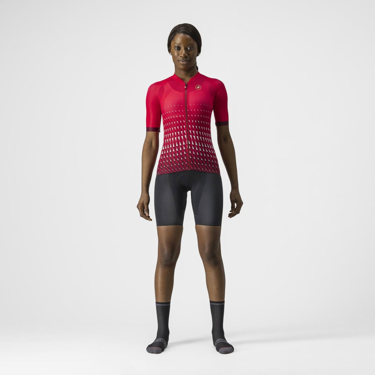 Castelli Women's Climber's 2.0 Full-Zip Short-Sleeve Cycling Jersey