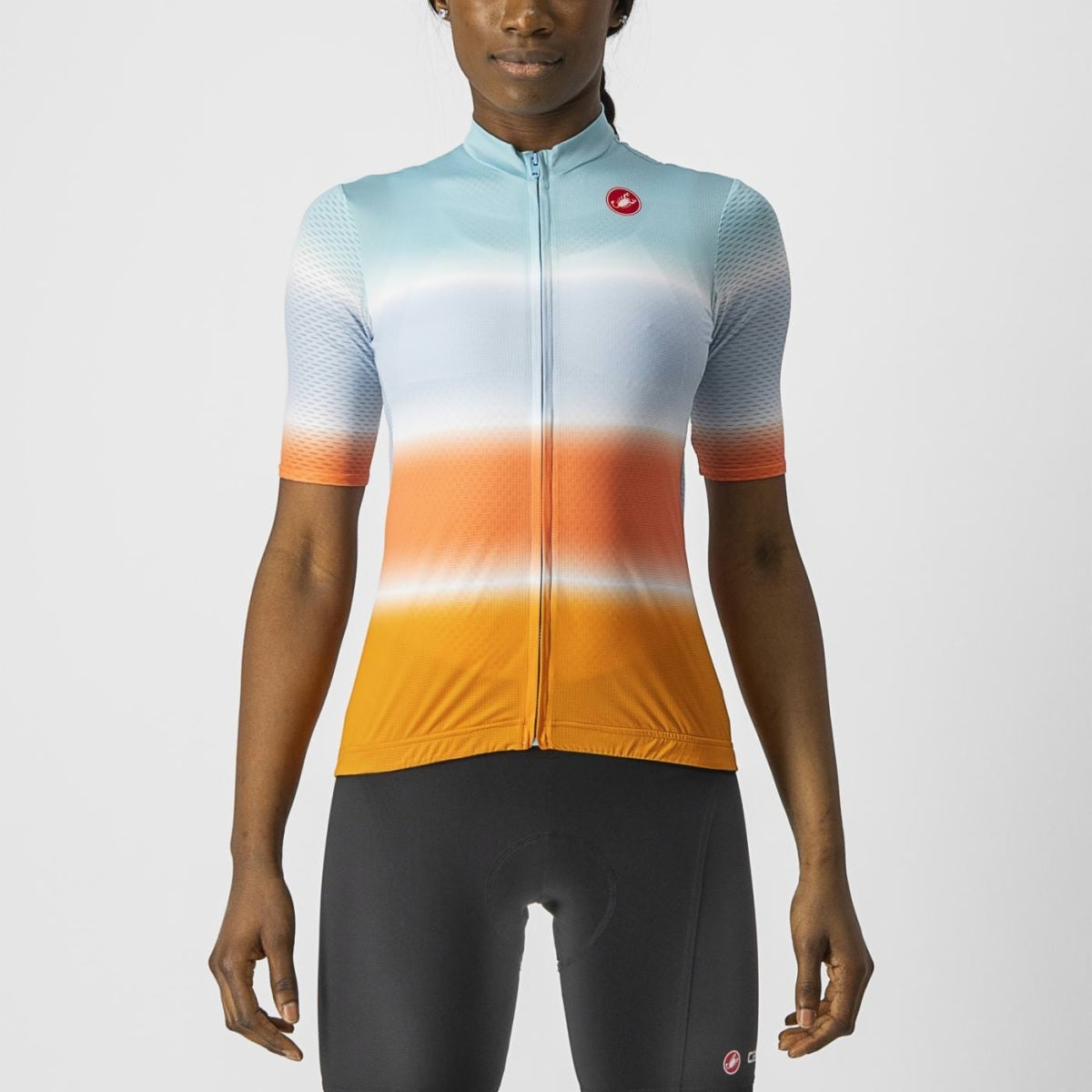 Castelli Women's Dolce Full-Zip Short-Sleeve Cycling Jersey