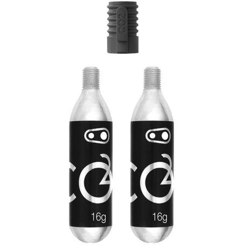 Crank Brothers 16G CO2 Cartridges With Inflator