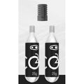 Crank Brothers 2 x 25gram CO2 Plus Inflator