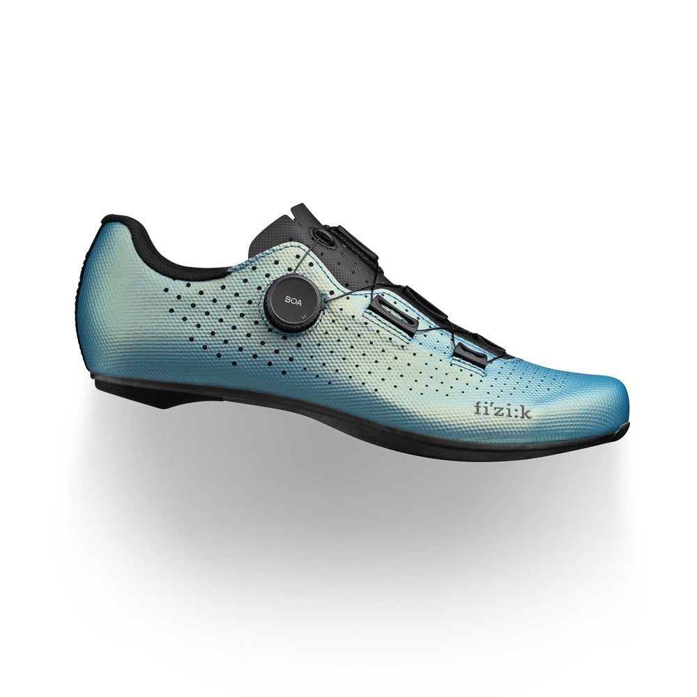 Fizik Tempo Decos Carbon Road Cycling Shoe - IridescentLightBlue