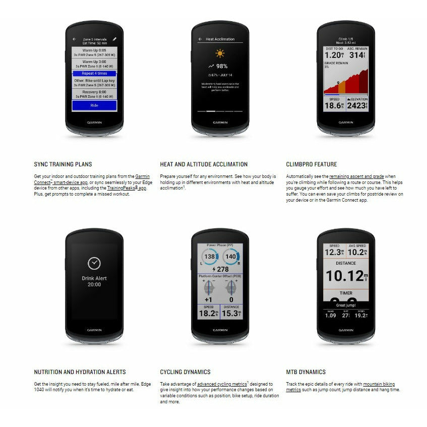 Garmin Edge 1040 Bundle