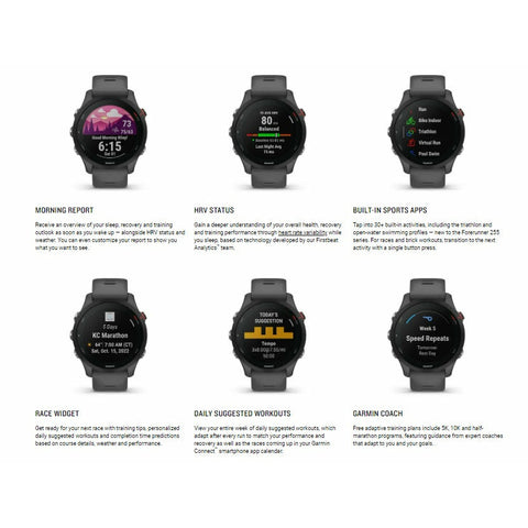 Garmin Forerunner 255 GPS Watch